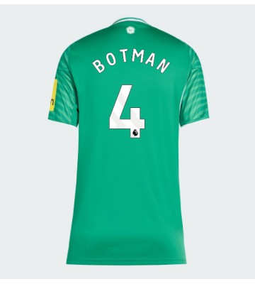 Newcastle United Sven Botman #4 Bortatröja Kvinnor 2025-26 Kortärmad Newcastle United Sven Botman #4 Bortatröja Kvinnor 2025-26 Kortärmad